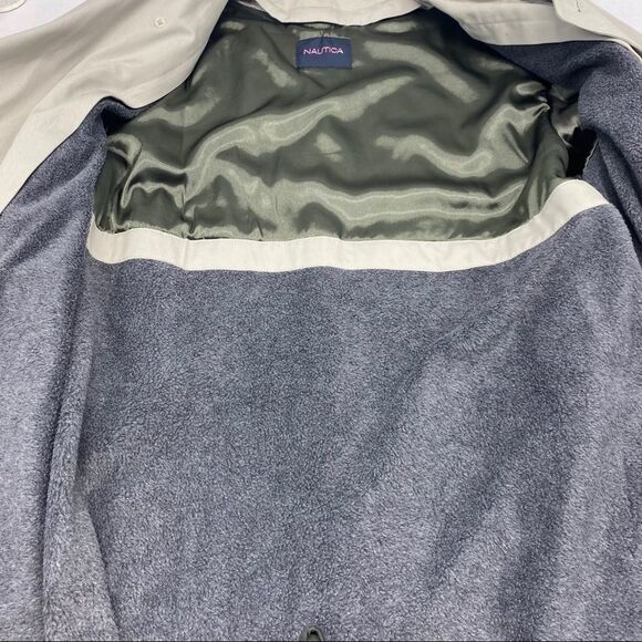 Nautica Men's Long Trench Coat Sz 42R tag not attached, was too big so reposhing - Picture 2 of 10